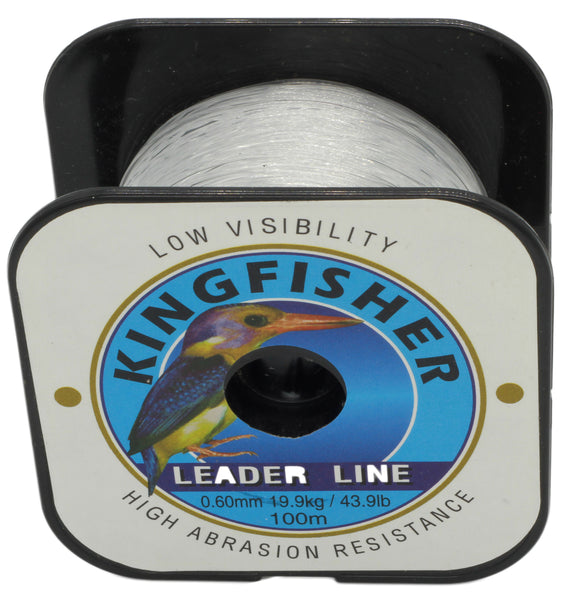 Kingfisher nylon leader line 100m 31.4kg .80mm