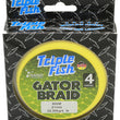 TripleFish Gator braid 600m .21mm 48lb-22kg YEL