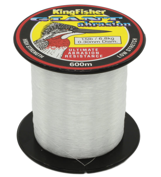 Giant Abrasion Nylon .30mm 6.8kg-15lb Clear 600m