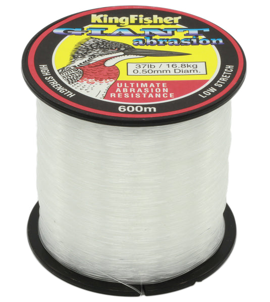Giant Abrasion Nylon .50mm 16.8kg-37lb Clear 600m