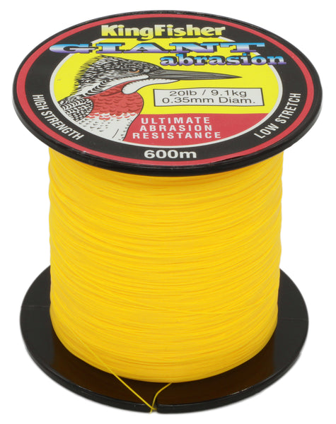 Giant Abrasion Nylon .35mm 9.1kg-20lb Gold 600m