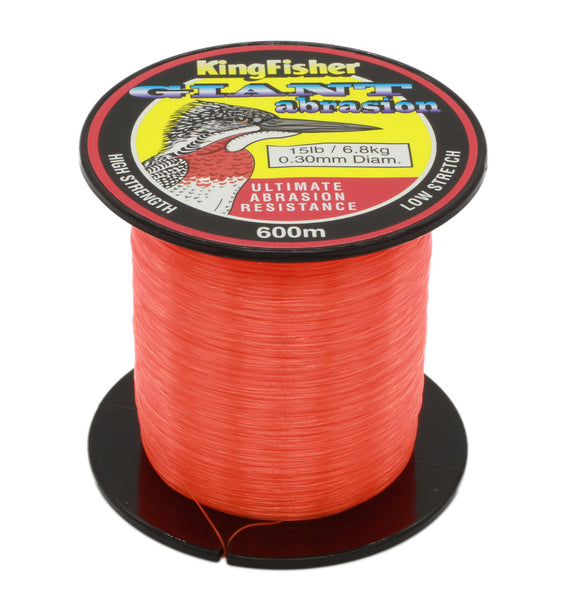 Giant Abrasion Nylon .30mm 6.8kg-15lb Orange 600m