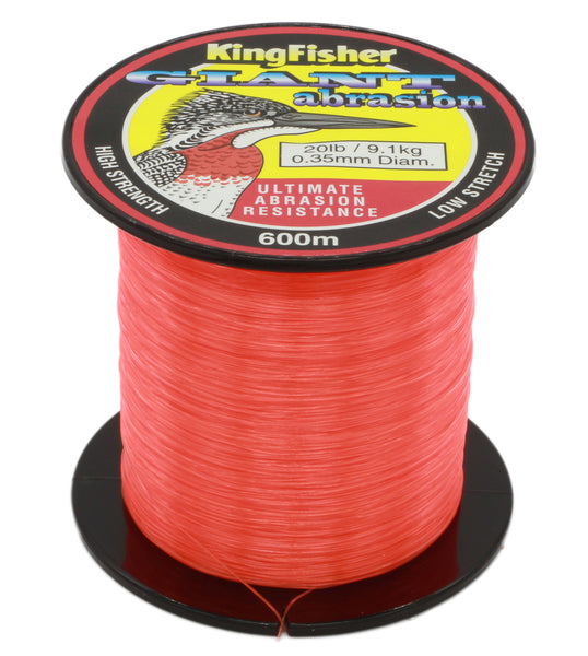 Giant Abrasion Nylon .35mm 9.1kg-20lb Orange 600m