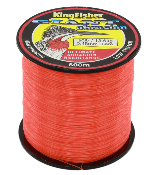 Giant Abrasion Nylon .45mm 13.6kg-30lb Orange 600m