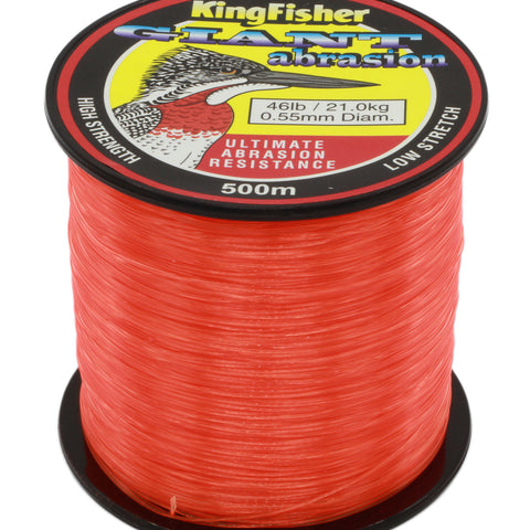 Giant Abrasion Nylon .55mm 21kg-46lb Orange 500m
