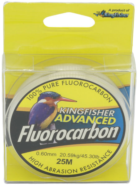 Kingfisher Flourocarbon 25m 22.60kg/50lb