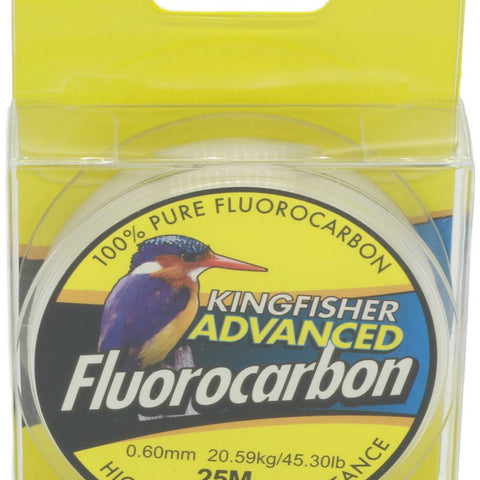 Kingfisher Flourocarbon 25m 22.60kg/50lb