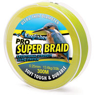 Pro Super Braid 300m 9.1kg-20lb .20mm - fluro yellow