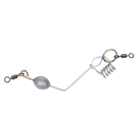 Non return weighted slide - Heavy duty - 2mm + bead 3-4oz