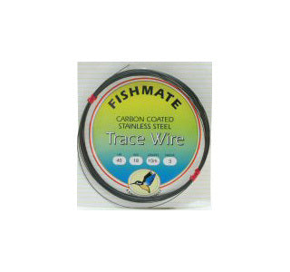 Fish Mate carbon coated wire 10m 100lb
