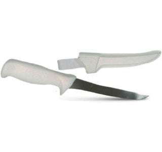 Deluxe white knife with white sheath