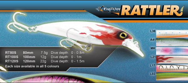 Rattler RT100S 10cm 1m L36