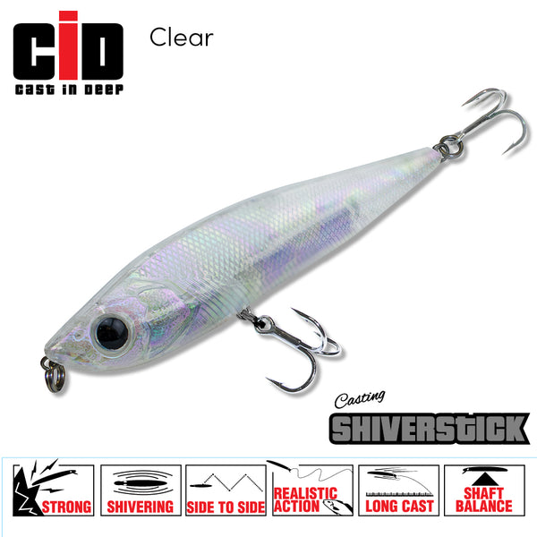 Shiverstick 65mm 11g - Clear