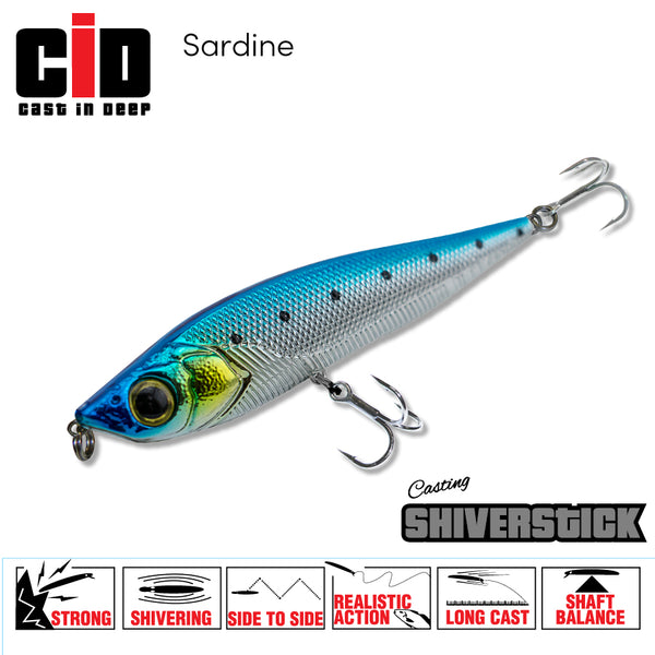 Shiverstick 160mm 85g - Sardine