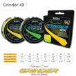 4x braid PE1.5 4X 300m 20lb YEL