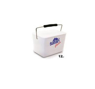 The famous Safari Chiller fibreglass cooler - 18ltr with bait board lid
