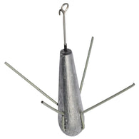 Slide bait grapnels - 6oz