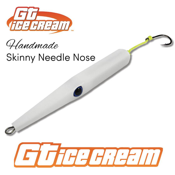 Handmade Needle Nose GT Ice cream SKINNY WHT 5oz