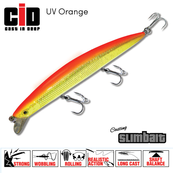 Slimbait 220mm XL 60g - UV Orange