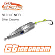 GT Ice cream Needle Nose CHROME SILVER 1.5oz