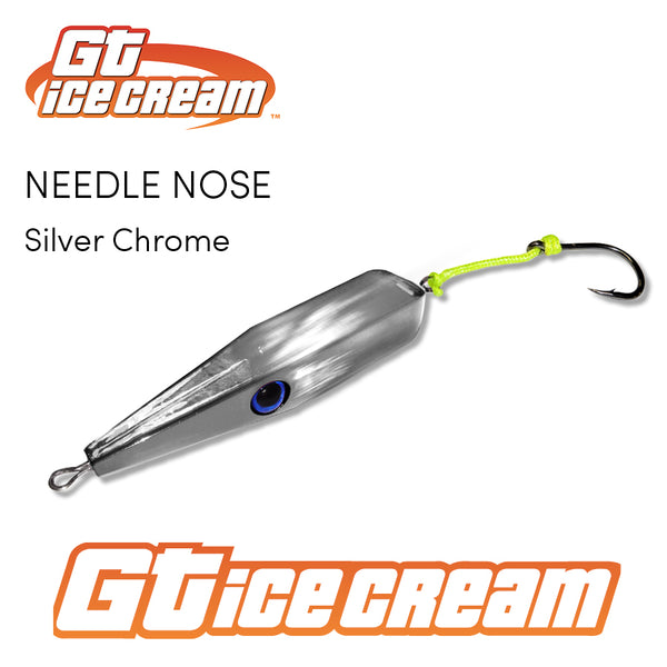 GT Ice cream Needle Nose CHROME SILVER 1.5oz